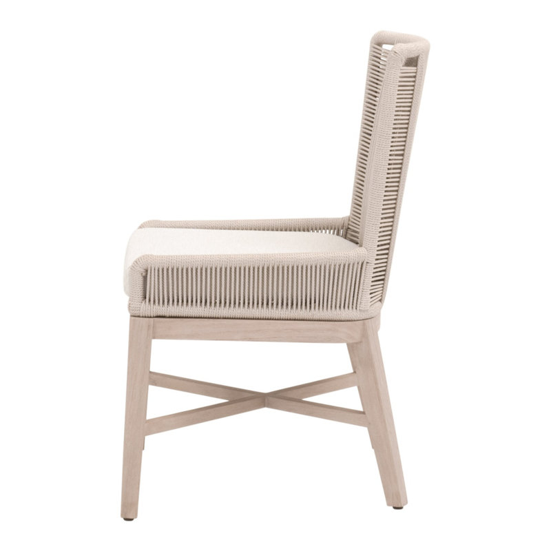 Ensemble de chaises d'extérieur en oléfine superposées (ensemble de 2)