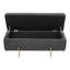 Velvet Upholstered Storage Bench-1261168167