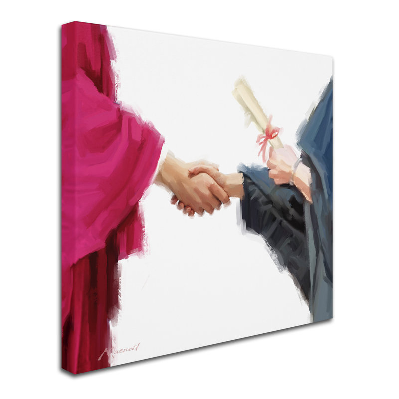 Armand «Graduation», reproduction sur toile, H 18 po x l 18 po x P 2 po