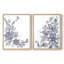 Periwinkle Patch III - reproduction encadrée de qualité supérieure - prête à être accrochée - aucun clou requis - aucun clou requis-55506627-55506629