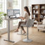 Tabouret de bar pivotant à hauteur réglable Tabouret de bar moderne en similicuir avec structure en métal-114210755