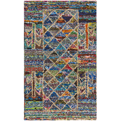 Tapis en coton touffeté à la main Hammd