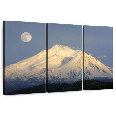 Alvord Mont Shasta nuit de lune