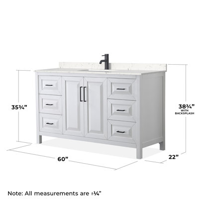 Ensemble de meuble-lavabo simple 60 po Daria