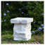 Table d'appoint d'extérieur Modern Artistry, blanc