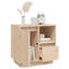 Lakeyla 50cm W Solid Wood Bedside Table-2073007458