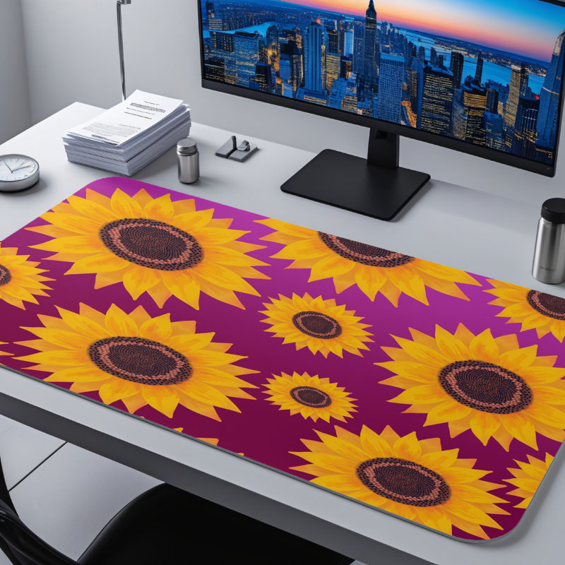 Polyester Desk Pad, 23.6x13.8