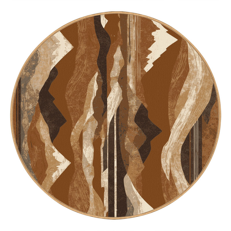 Tapis Golden Tides, Rond 4 pi