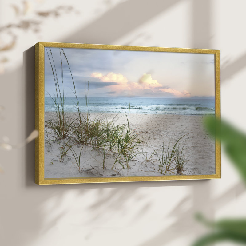Beach Driftwood -Framed Print - Restickable, 22" H x 28" W