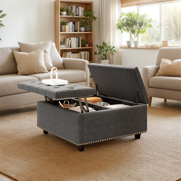 Lift Top Ottoman Coffee Table