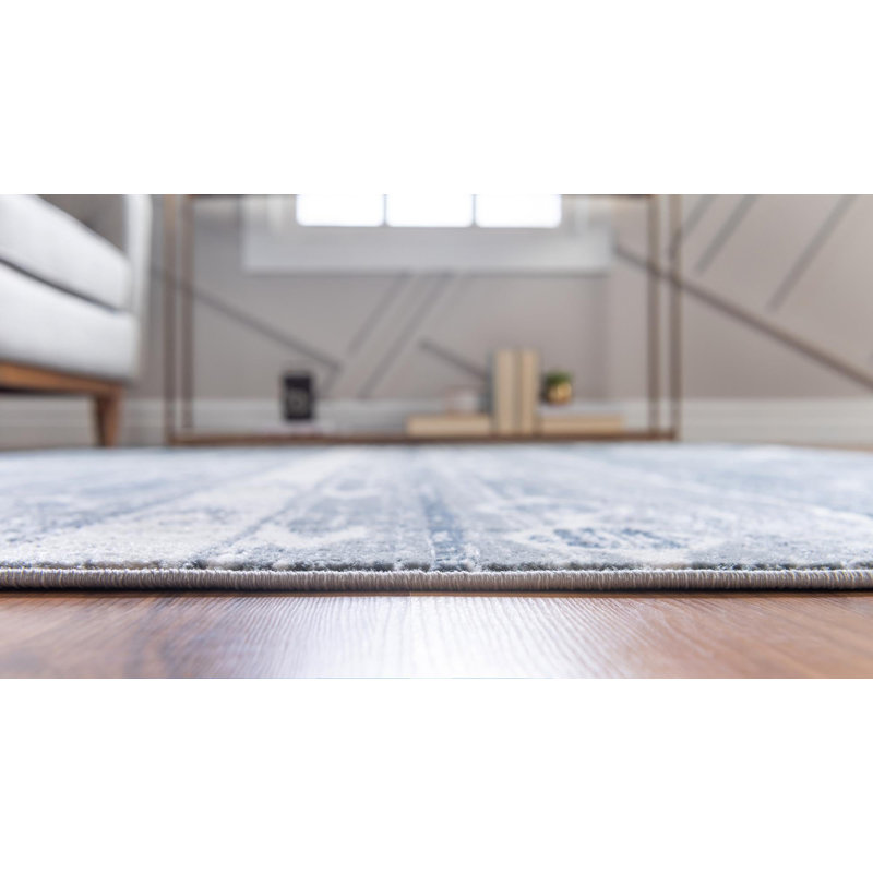Santini Striped Indoor Rug, Runner 2'2" x 12'