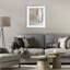 «Subtle Blush», reproduction encadrée abstraite sous verre, conception de Riley B-50835765-50835761
