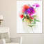 «Bunch of Colorful Orchid Flowers Large Flower», impression sur toile tendue-802805692-751486709