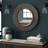 Zena Wood Round Wall Mirror