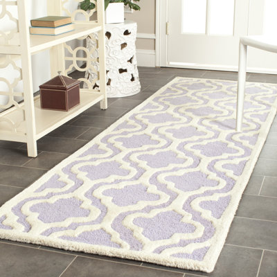 Cambridge Hand Tufted Wool Geometric Rug