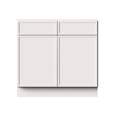 CASAINC Ready-to-Assemble W36"x D24"x H34.5" Kitchen Sink Base Cabinet