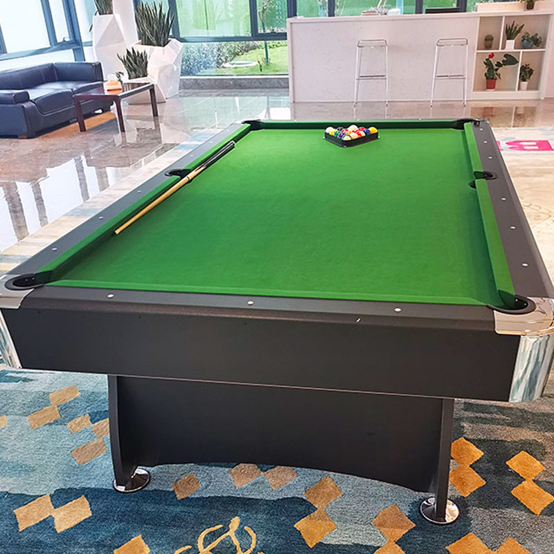 Three-In-One Multi-Functional Indoor Commercial Pool Table, Green, 31.89" H x 96.06" L x 51.97" W 