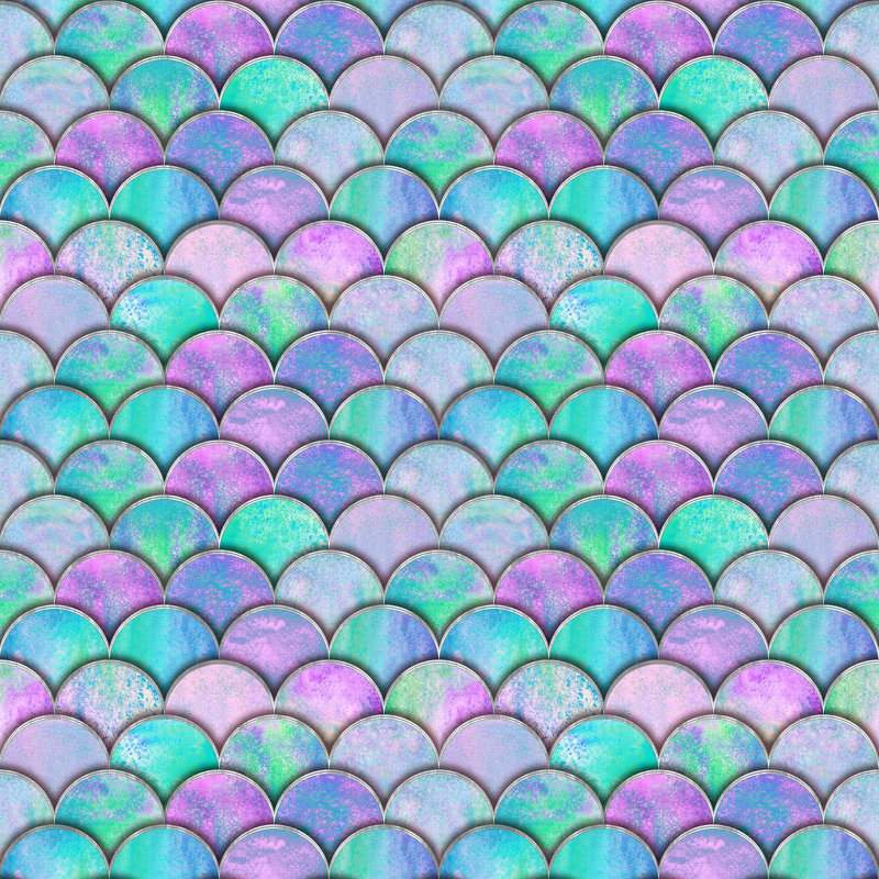 Seamless Pattern - Wrapped Canvas Print, 51cm H x 51cm W x 3.8cm D