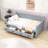 Twin-Sized Modern Farmhouse Daybed with X-Frame and Dual Storage Drawers-146334750
