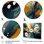 «Stasia Abstracted Poured Perception IV»-88516543-88516542