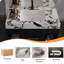 Meuble-lavabo moderne peu encombrant avec lavabo en céramique durable pour petits appartements