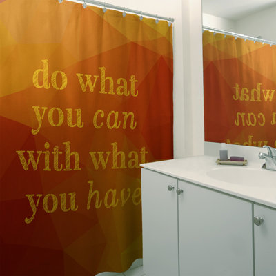Shower Curtain with Liner Included