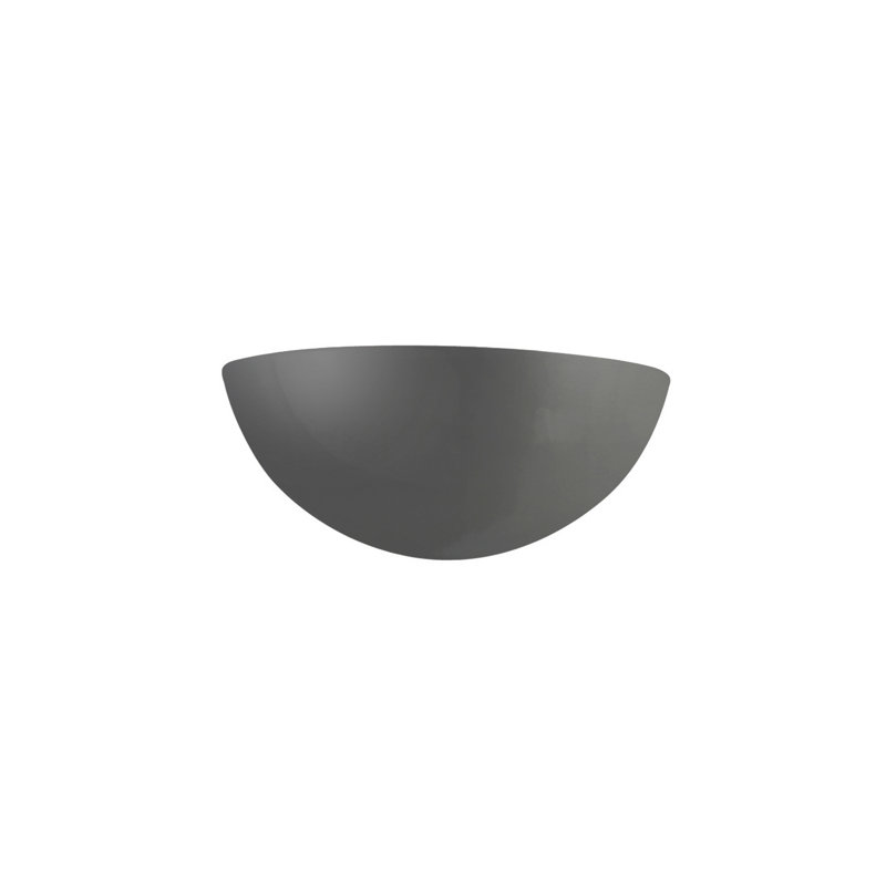 Raines 1 - Light Flush Mounted Sconce, No, Gloss Gray