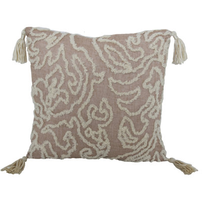  Chenille Damask Cotton Throw Pillow Insert