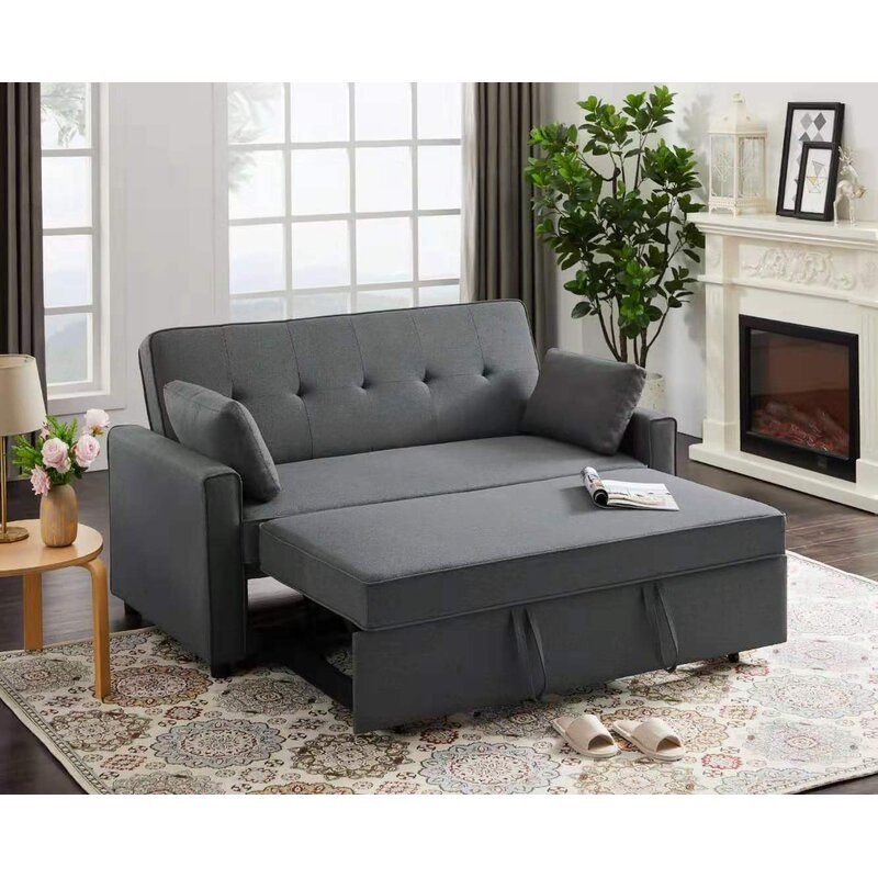 Mercury Row® Fairborn 66.14'' Upholstered Sleeper Sofa & Reviews | Wayfair