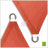 Colourtree Sun Shade Sail Rectangle Canopy Fabric Cloth Screen, Water Permeable & UV Block UPF50-54246435-100565662