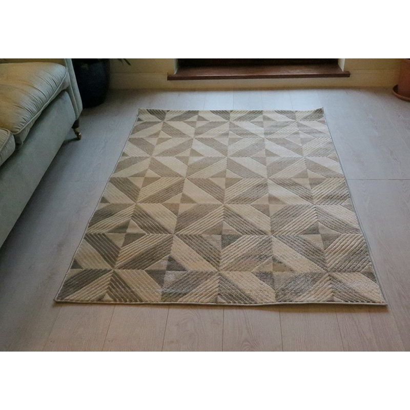 Reflection Geometric Area Rug, Rectangle 120 x 170cm