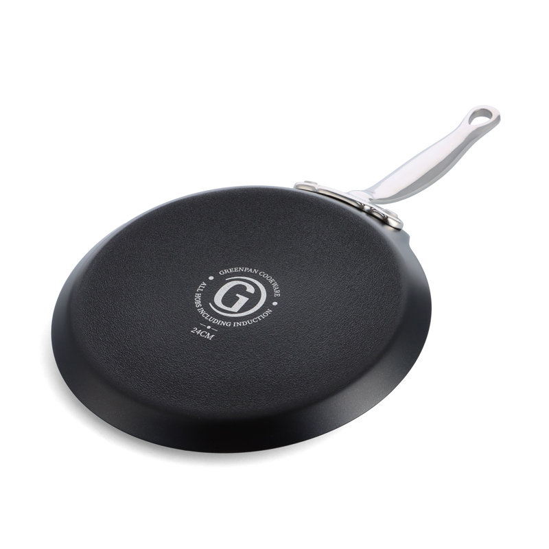 GreenPan Barcelona Pro PFAS Free Non Stick Pancake Pan, 8 cm H x 47 cm L x 28 cm W