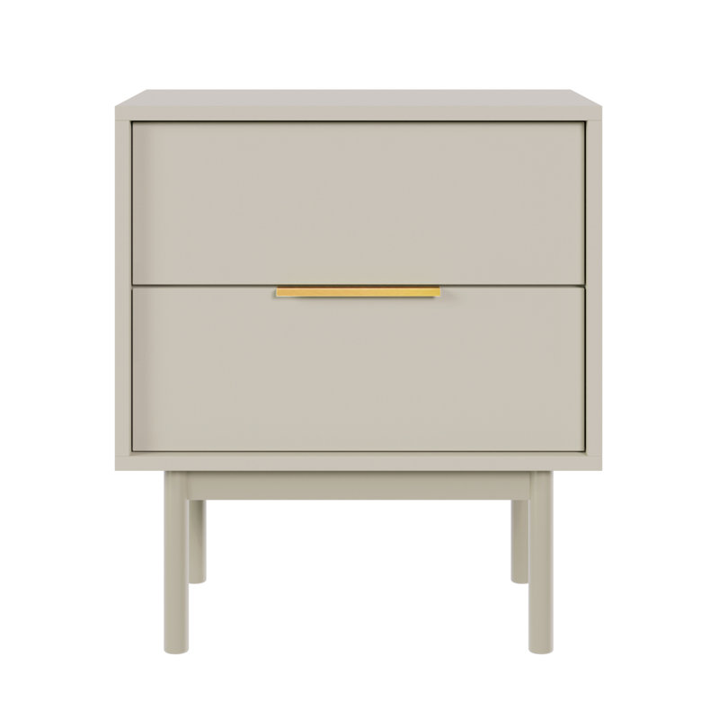 Pleshette Manufactured Wood Bedside Table