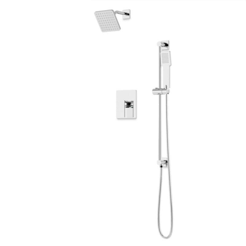Complete Shower System, Chrome
