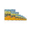 Grunge City II - peinture sur toile tendue-177346740
