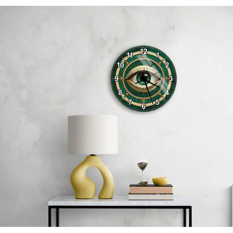 Horloge murale Mystical, Or romain, 20 pouces
