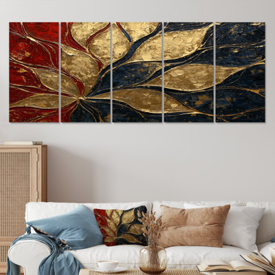 «Apollonian Gasket of Fractal Mosaic II», art mural fractal, art mural moderne sur toile