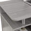 Bureau d'ordinateur complet avec rangement, gris-1502698325