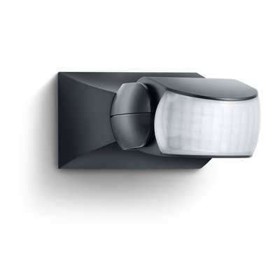 PIR Motion Sensor IS 1 Black Wall Mount Ceiling Mount 10 m Reach 500 W