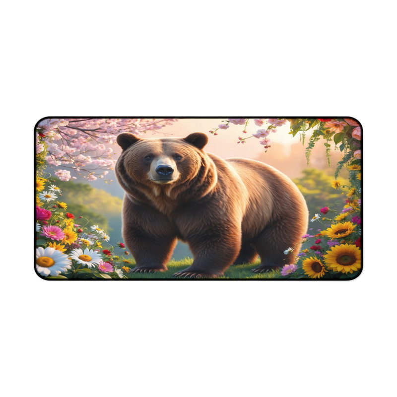 Polyester Desk Pad, 14.4x12.1
