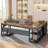Executive Desk With File Cabinet For Home Office