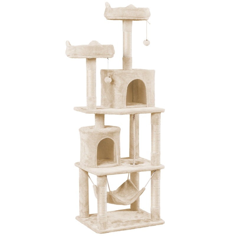 Arion 179cm H Cat Tree, Beige