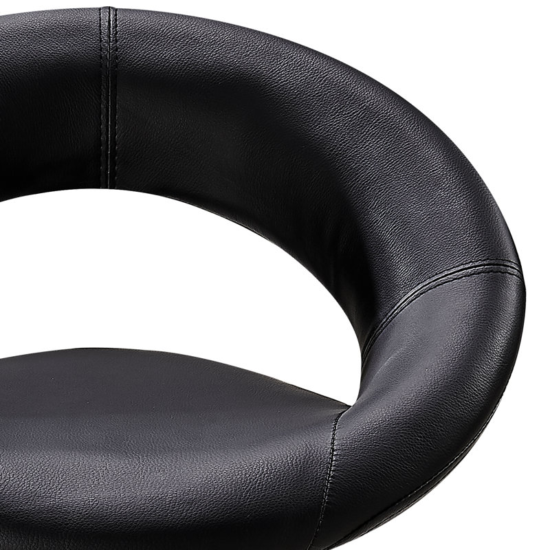 Chaise de travail Marlys, Noir