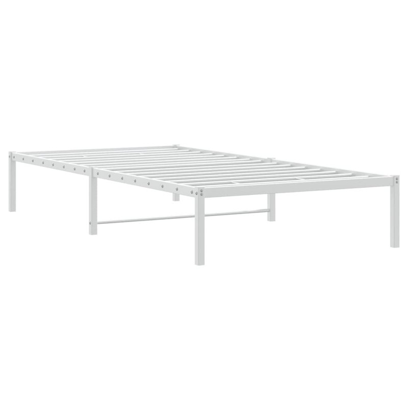 Akenside Bed, White, 100 x 200cm