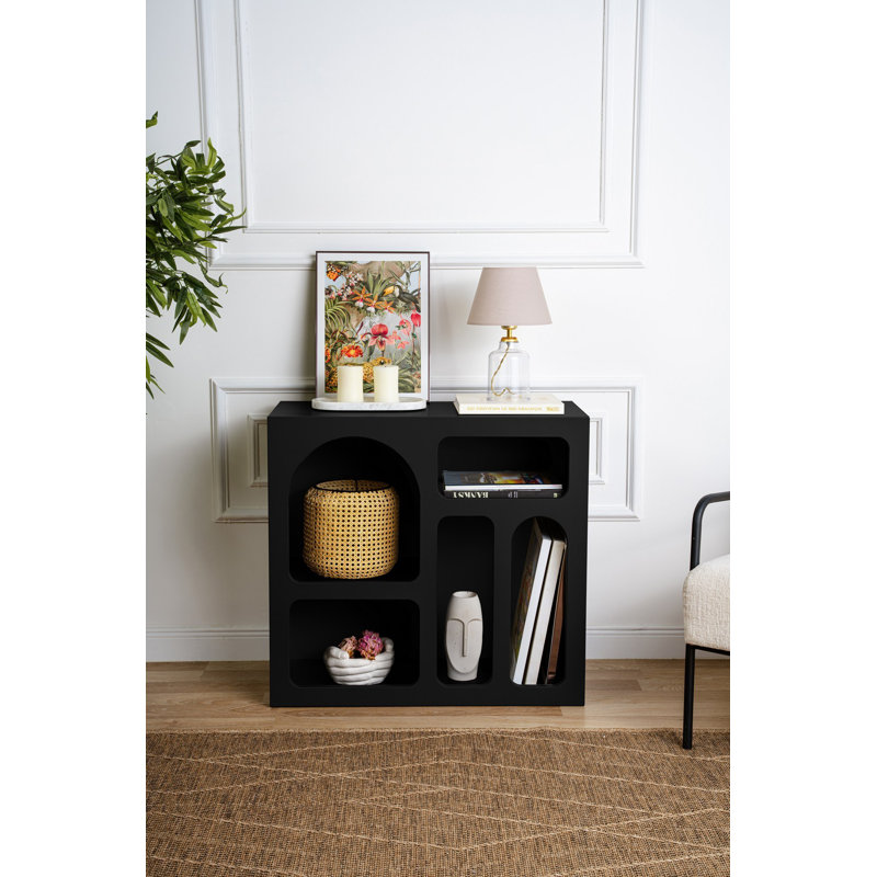 Nordure V3 Rectangle Accent Cabinet, Black