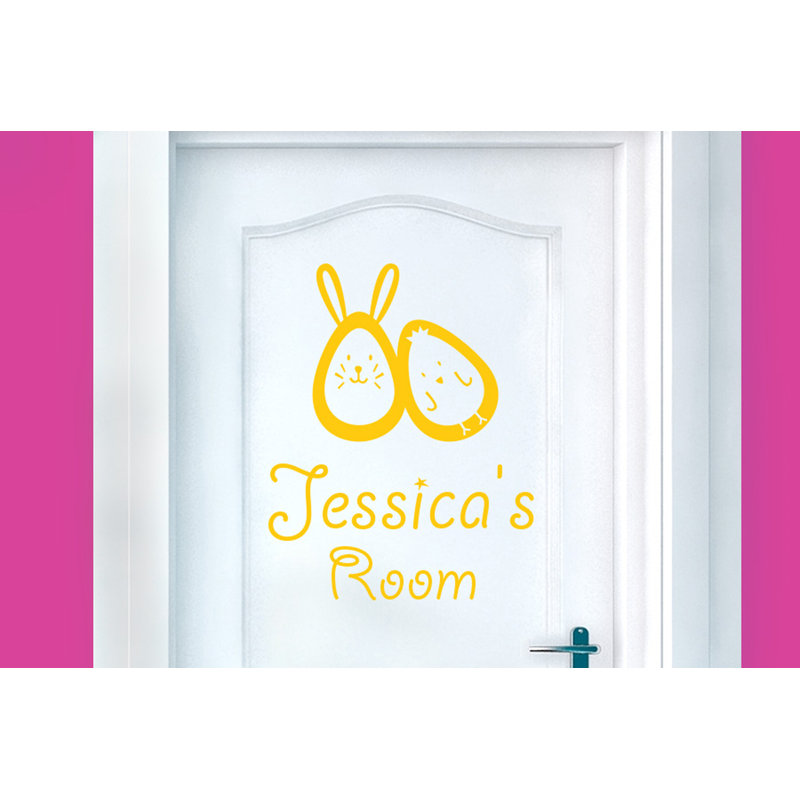 Animals Wall Decal, Dark Yellow