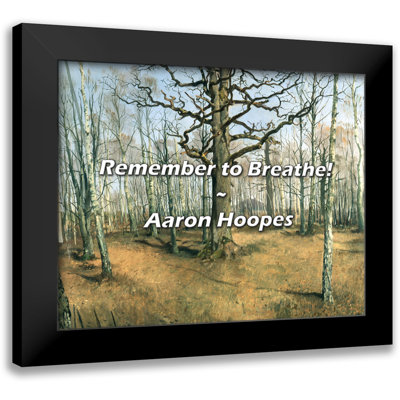 Aaron Hoopes Quote: Remember to Breathe!