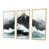 Toile naturelle avec cadre flottant
