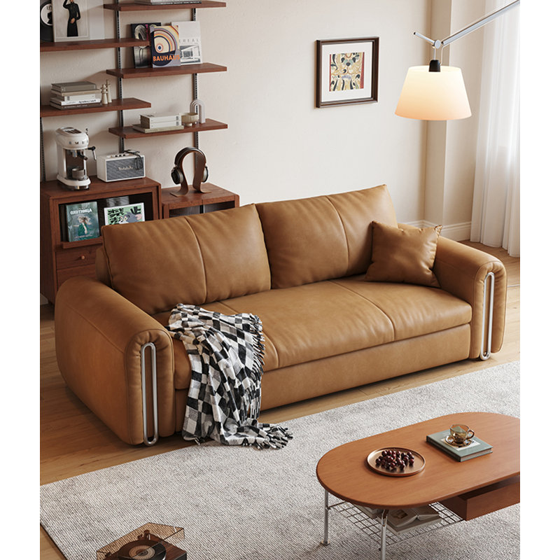 Canapé de salon extensible pour chat de style Mid-Century, 35.4" H x 86.6" W x 33.5" D