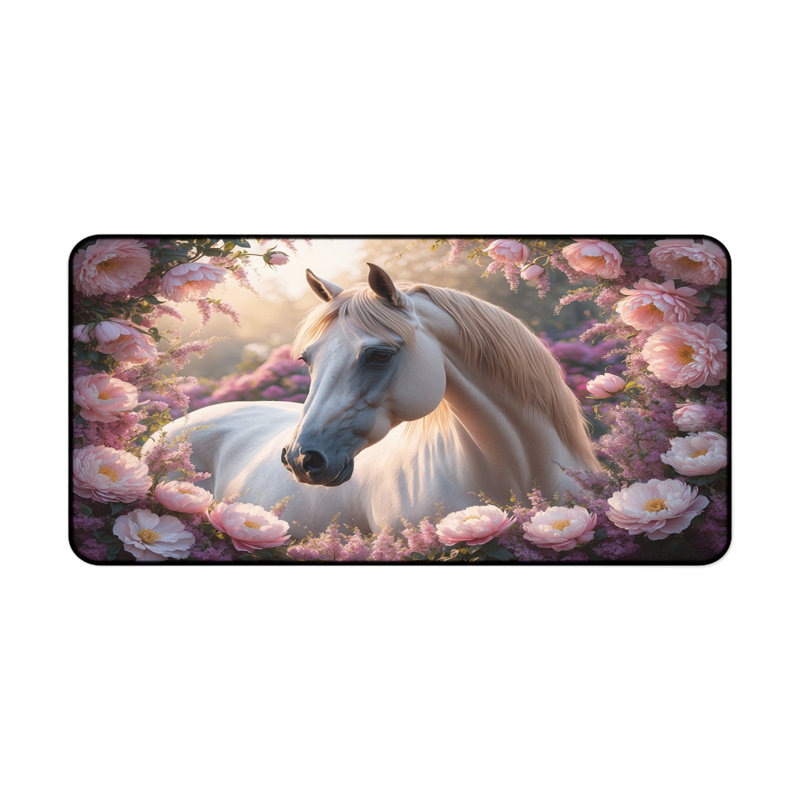 Polyester Desk Pad, 14.4x12.1